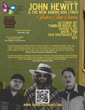 John Hewitt & The New Americans (Trio) advertising poster.
